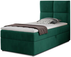Eltap Rivia 90x200 boxspring ágy sötétzöld - smartbutor