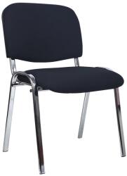 Fortrade Látogatói szék iso króm (fekete)