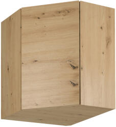 TEMPO KONDELA Felső szekrény, artisan tölgy, LANGEN G60N - smartbutor