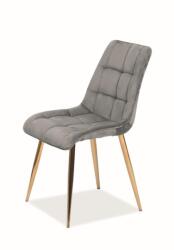 WIPMEB CHIC szék arany/szürke