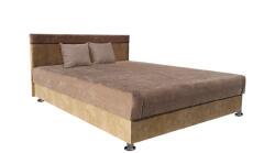 Miló Bútor Dusán szivacsos klasszikus franciaágy, barna-bézs (160 cm)