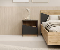 ADRK ATSON éjjeliszekrény, Tölgy, Tölgy - smartbutor