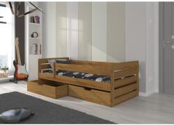 ADRK BEMMA ágy matraccal 180x80, Tölgy - mindigbutor