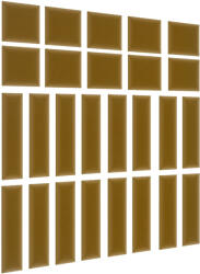 ELTAP Quadratta 120x195 kárpitozott panel, sárga - smartbutor