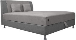 Miló Bútor Anatol klasszikus franciaágy, szürke-sötétszürke (160 cm)