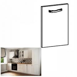 TEMPO KONDELA Előlap mosogatógéphez, 44, 6x71, 3, sosna Andersen, SICILIA - mindigbutor