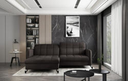 Eltap Lorelle ülőgarnitúra, bal, sötétbarna - smartbutor