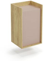 Halmar MOBIUS szekrény 1D szín: hikora tölgy/rózsaszín