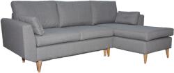 Miló Bútor Beniamin sarokülő l, szürke, jobbos - mindigbutor