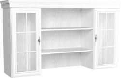 TEMPO KONDELA Vitrines szekrény, fali, sosna andersen, KORA KN5