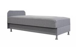 Miló Bútor Árkád (rugós) heverő, középszürke (90 cm)