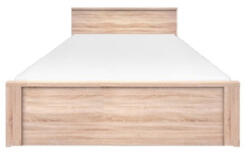 TEMPO KONDELA Ágy 160, sonoma tölgy, TOPTY TYP 45 - smartbutor