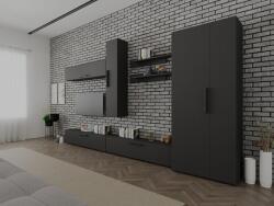 Mobiro Star Nappali Szekrénysor C68- Antracit Szürke színben - mindigbutor