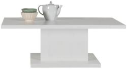 Fortrade Lavina 2 étkezőasztal, magasfényű fehér - mindigbutor