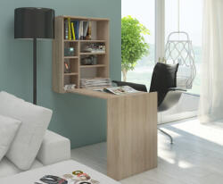 WIPMEB HIDE lehajtható íróasztal sonoma tölgy - smartbutor