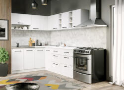 Mobiro Alaszka fehér konyha - 24 - 181, 6/221, 6 cm