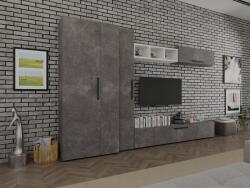 Mobiro Star nappali - Betonszürke és Fehér - C41