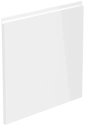 TEMPO KONDELA Előlap mosogatógépre, fehér extra magasfényű HG, 59, 6x57, AURORA - smartbutor