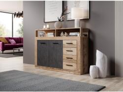 WIPMEB Luna Midi A Komoód 2d4s Old Style Light/matera - mindigbutor