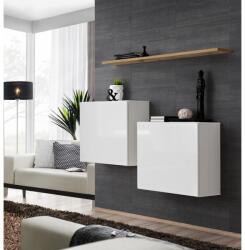 Wipmeble SWITCH 26 szekrénysor SB1 fehér-artisan tölgy - mindigbutor