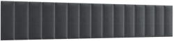 ELTAP Quadratta 300x60 kárpitozott panel, sötétszürke - smartbutor