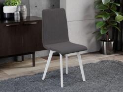 Laguna Rosa szék, Westa 8 szövettel, fehér lábakkal - mindigbutor