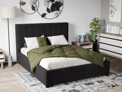 Mobiro Kárpitozott ágy fix, lécezett ágyráccsal 160x200 cm, Eden 21 - mindigbutor