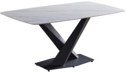 Fortrade Sirij asztal (fehér márvány, 180x90x75) - mindigbutor