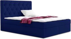 Miló Bútor TYP56 boxspring ágy, sötétkék - mindigbutor - 456 280 Ft