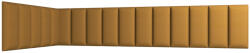 ELTAP Quadratta 100x220x50 kárpitozott panel, sárga - smartbutor