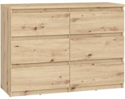 Fortrade Komód chelsea tölgyfa chlk24-d78