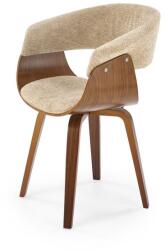 Halmar K545 szék, bézs / dió - mindigbutor