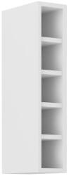 TEMPO KONDELA Felső polcos szekrény, fehér, LULA 15 G-72 OTW - mindigbutor