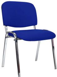 Fortrade Látogatói szék iso króm (kék)