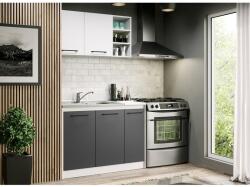 Mobiro Lorand szürke-fehér konyhabútor - 01 - 113, 2 cm - mindigbutor