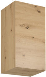 TEMPO KONDELA Felső szekrény, artisan tölgy, univerzális, LANGEN G40 - smartbutor