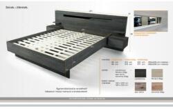 Divian André ágykeret+ágyrács 180cm