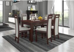 ADRK RODOS 14 asztal és szék készlet, Sötét dió - mindigbutor