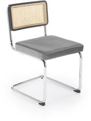 Halmar K504 szék, szürke/fekete