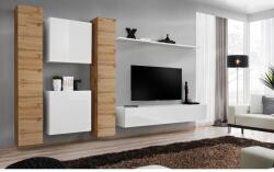 Wipmeble SWITCH 26 szekrénysor VI artisan tölgy-fehér - mindigbutor