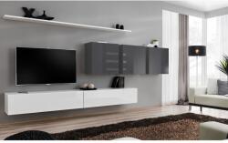 Wipmeble SWITCH 26 szekrénysor VII fehér-szürke - mindigbutor