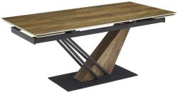 Fortrade Marin bővítőasztal (180+30+30)x90x76 cm tölgyfa