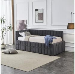 Halmar DERBY kihúzható vendégágy alsó matraccal, szín: szürke - mindigbutor