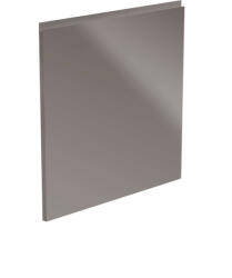 TEMPO KONDELA Előlap mosogatógéphez, fehér/szürke extra magasfényű HG, 59, 6x57, AURORA - smartbutor