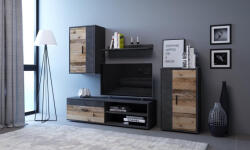 Wipmeble BERNO nappali sor (Sötét fahéj - old style light) - smartbutor