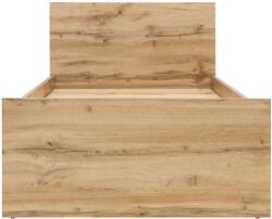 WIPMEB ZLATA 012 ágy 90 LOZ/90 tölgy tahoe/fehér