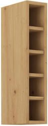 TEMPO KONDELA Felső polcos szekrény, artisan tölgy, LULA 15 G-72 OTW - smartbutor