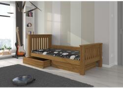 ADRK CARMEL ágy matraccal 180x80, Tölgy, Tölgy - mindigbutor