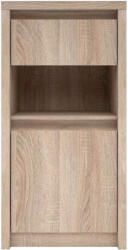 TEMPO KONDELA Komód 1D1S, sonoma tölgy, NORTY TYP 24 - smartbutor