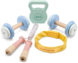 New Classic Toys Детски дървен фитнес комплект (CLAS_18295)